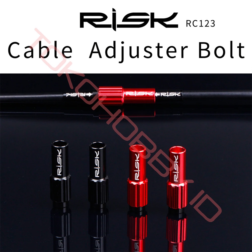 Jual RISK RC123 Adjuster Setelan Kabel Rem Shifter Brake Shift 4mm 5mm ...