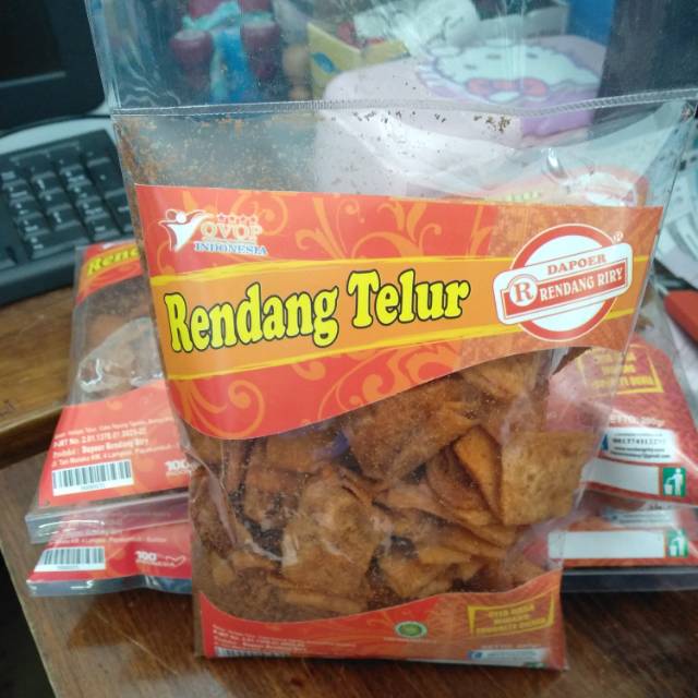 Jual Rendang Telur Riry | Shopee Indonesia