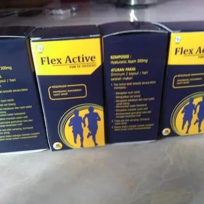 Jual Obat Flex Active Asli Nyeri Tulang Sendi Original Kalsium Encok ...