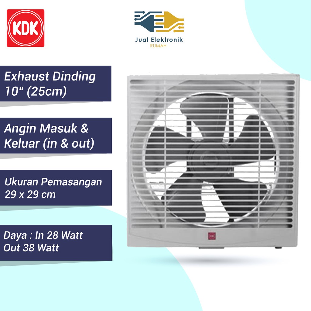 Jual Exhaust Fan Dinding In Kdk Rqn Rqn Harga Terbaik Shopee Indonesia