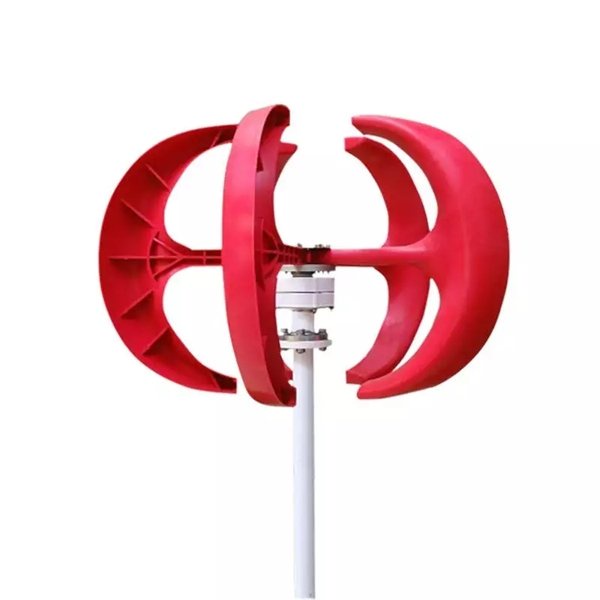 Jual Wind Turbine 400w 24v Red Lantern With Controller Pembangkit Listrik Tenaga Angin Shopee 2222