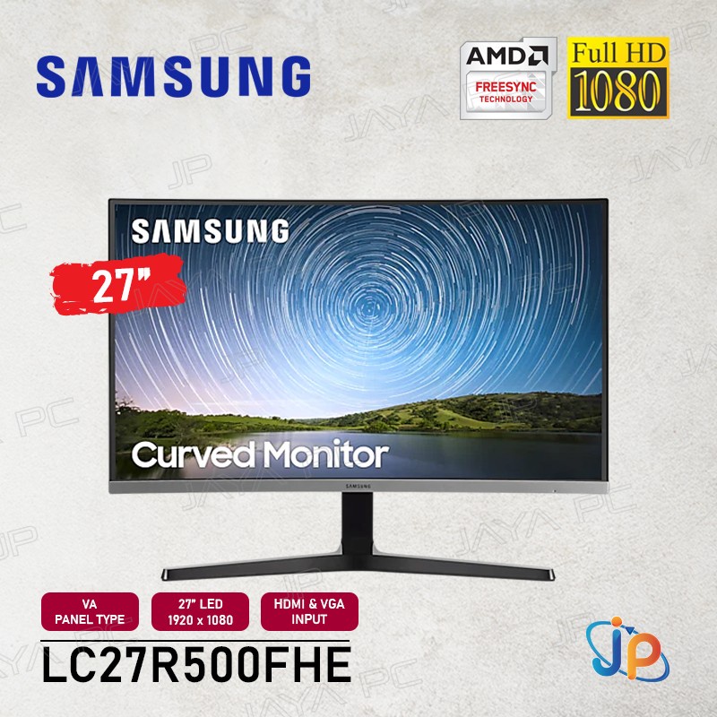 Jual Monitor Samsung LED C27R500/ LC27R500 - Curved Full HD 27" Inch ...
