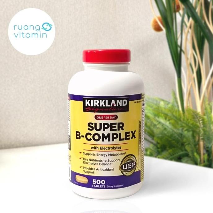 Jual KIRKLAND SUPER B-COMPLEX ( 500 TABLETS) | Shopee Indonesia