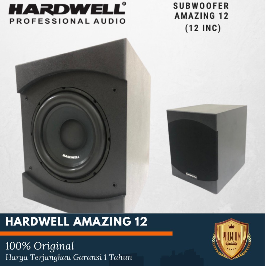 Jual Subwoofer Hardwell Amazing 12 Amazing12 12 Inchi Original | Shopee ...