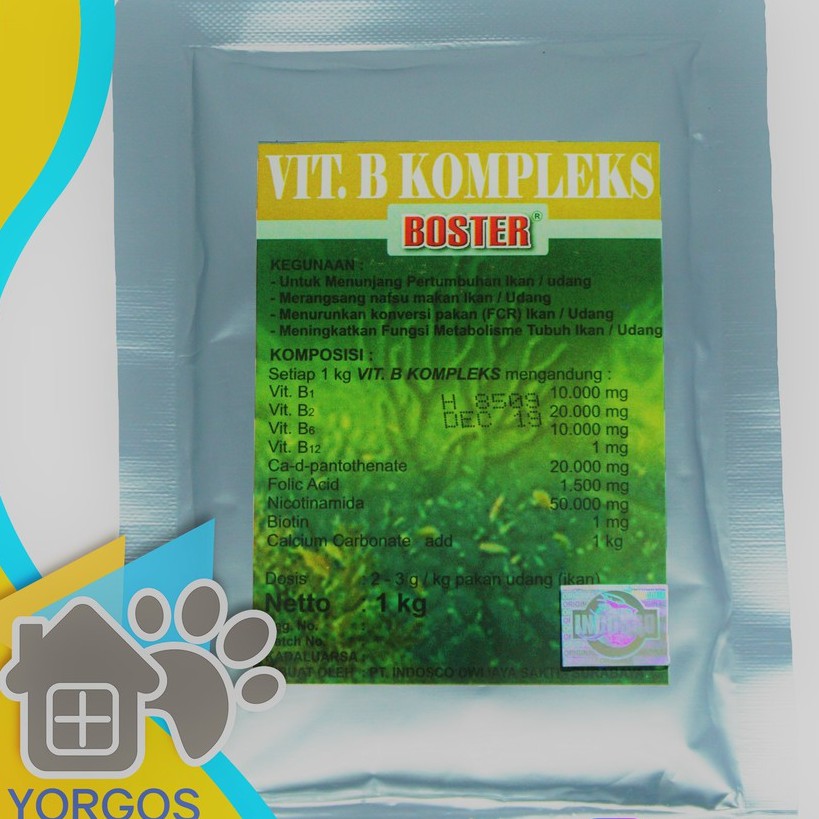 Jual Boster Vitamin B Kompleks Untuk Ikan Shopee Indonesia