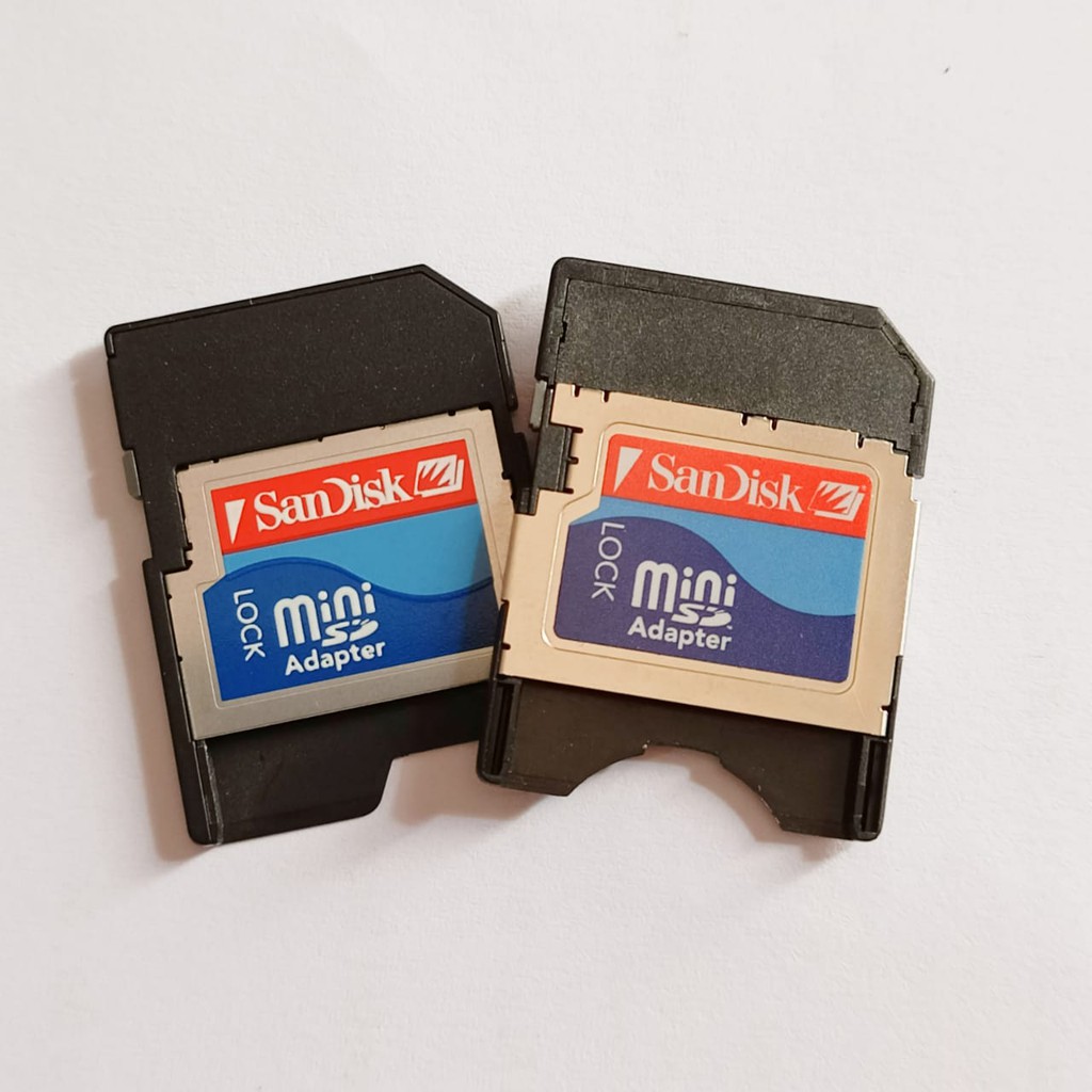 Jual Sandisk Adapter Memory MiniSD To SD Card Original | Shopee Indonesia