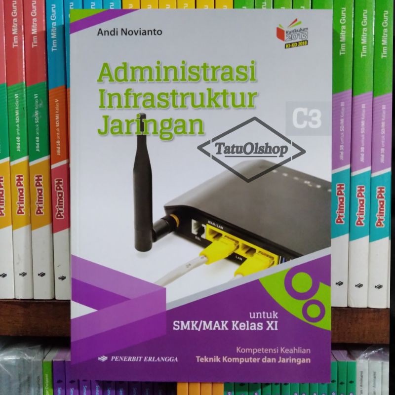 Jual Buku Administrasi Infrastruktur Jaringan SMK Kelas 11 XI 2 KIKD ...