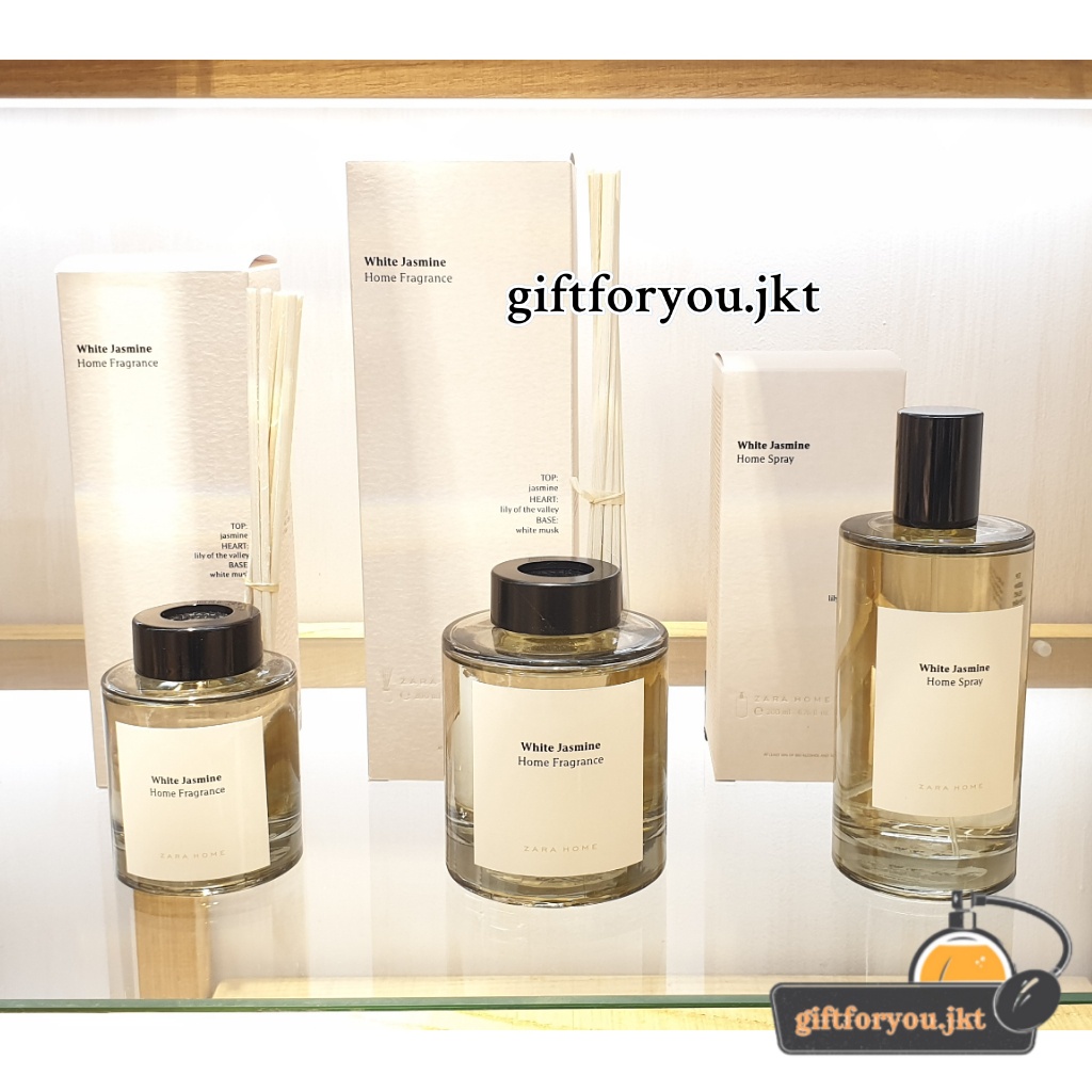 Jual Pewangi Zara Home White Jasmine Reed Diffuser / Spray 100 200 500