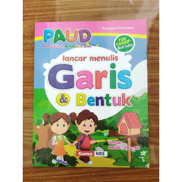 Jual Buku Lancar Menulis Garis Dan Bentuk PAUD | Shopee Indonesia