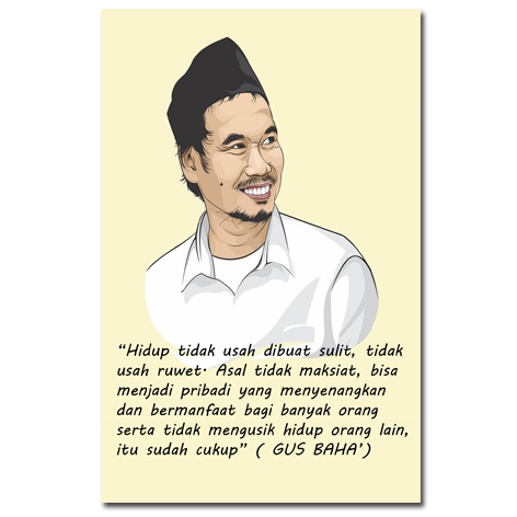 Jual Poster Gus Baha | Shopee Indonesia