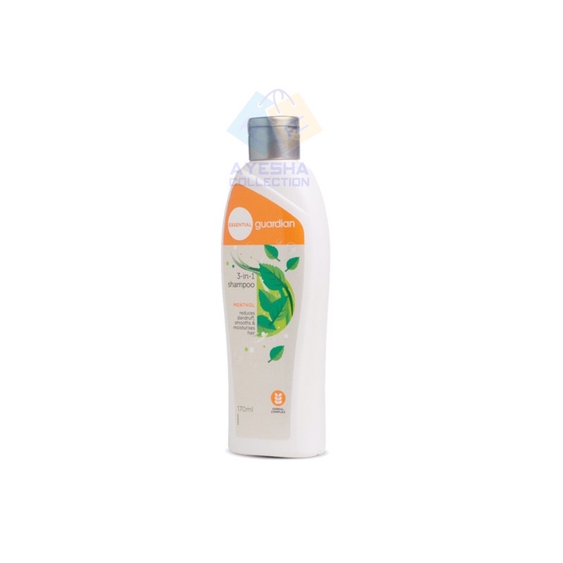 Jual expired (mei 2024)Guardian Essential 3-In-1 Menthol Shampoo 170Ml ...