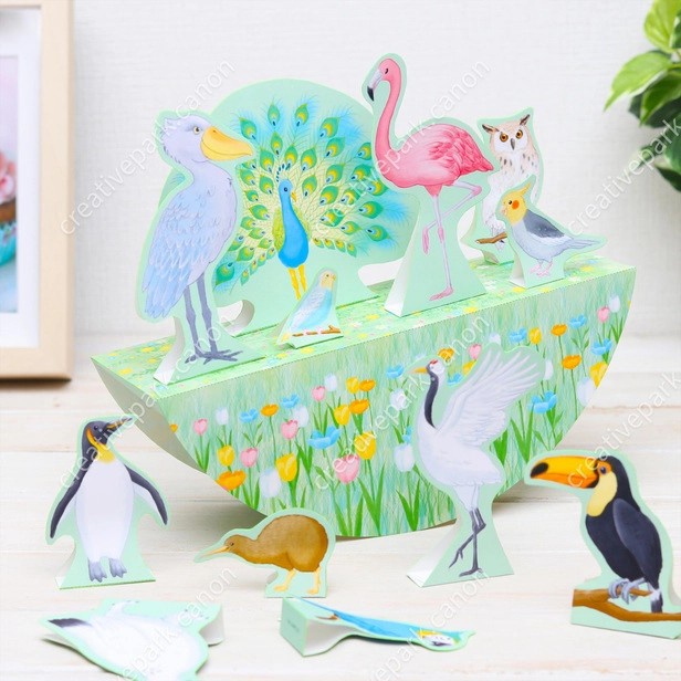 Jual Balance Game seesaw Zoo Bird Papercraft | Shopee Indonesia