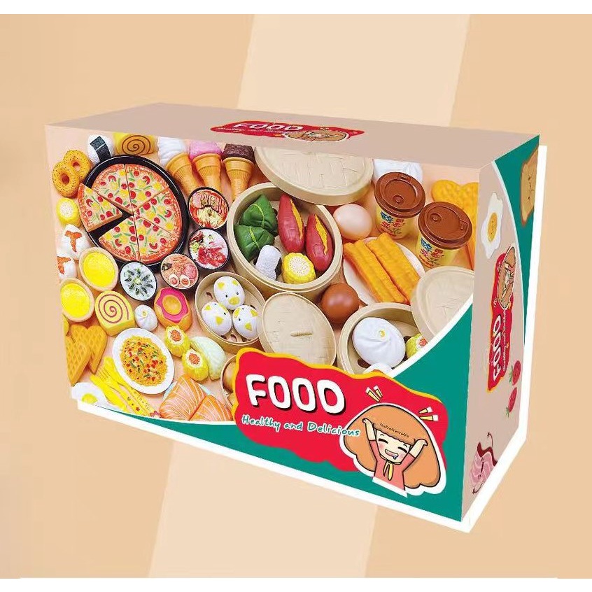 Jual Food Mainan Anak Perempuan Laki Laki Edukasi Makanan Mini Anak ...