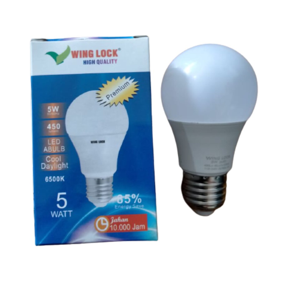 Jual LAMPU LED WING LOCK 5 WATT PREMIUM BOHLAM LED GARANSI 1 TAHUN ...