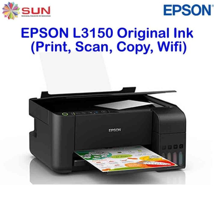 Jual Printer Epson L3150 Wifi All in One | Shopee Indonesia