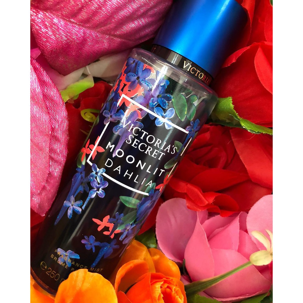 Victoria secret moonlit dahlia fragrance online mist