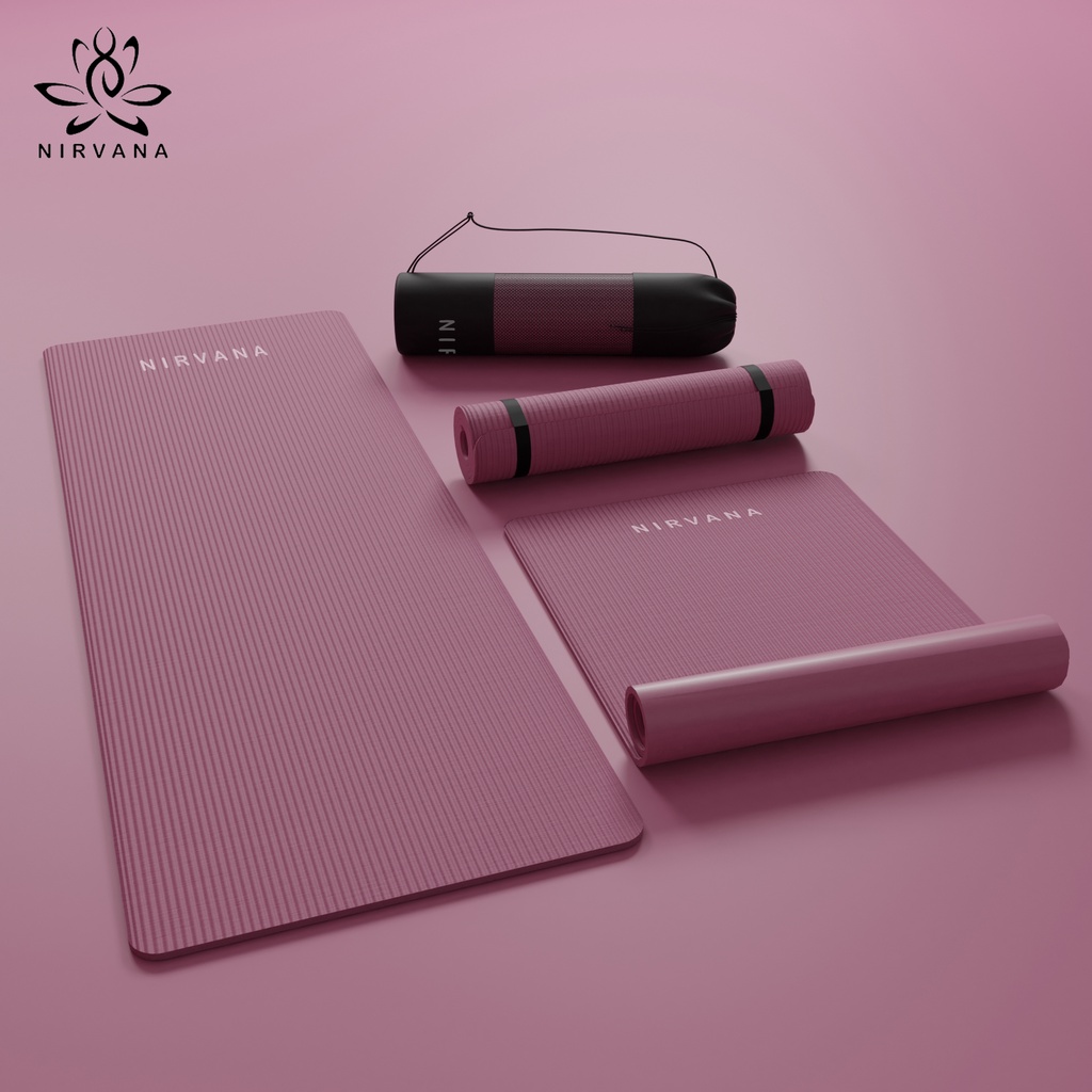 Jual Nirvana Yoga Mat Play Mat 10mm Shopee Indonesia