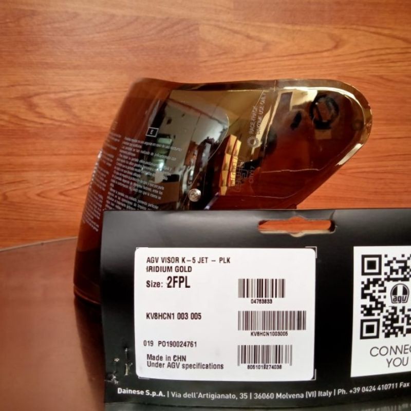 Jual Visor agv K5 jet iridium gold Original produk Shopee Indonesia