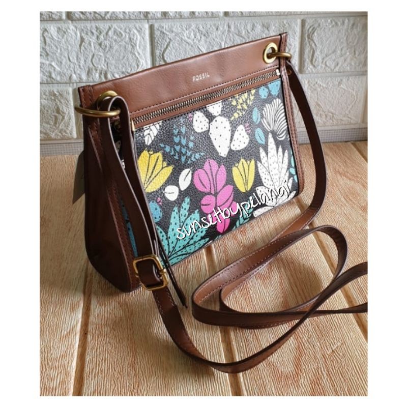 Fossil violet crossbody online bag