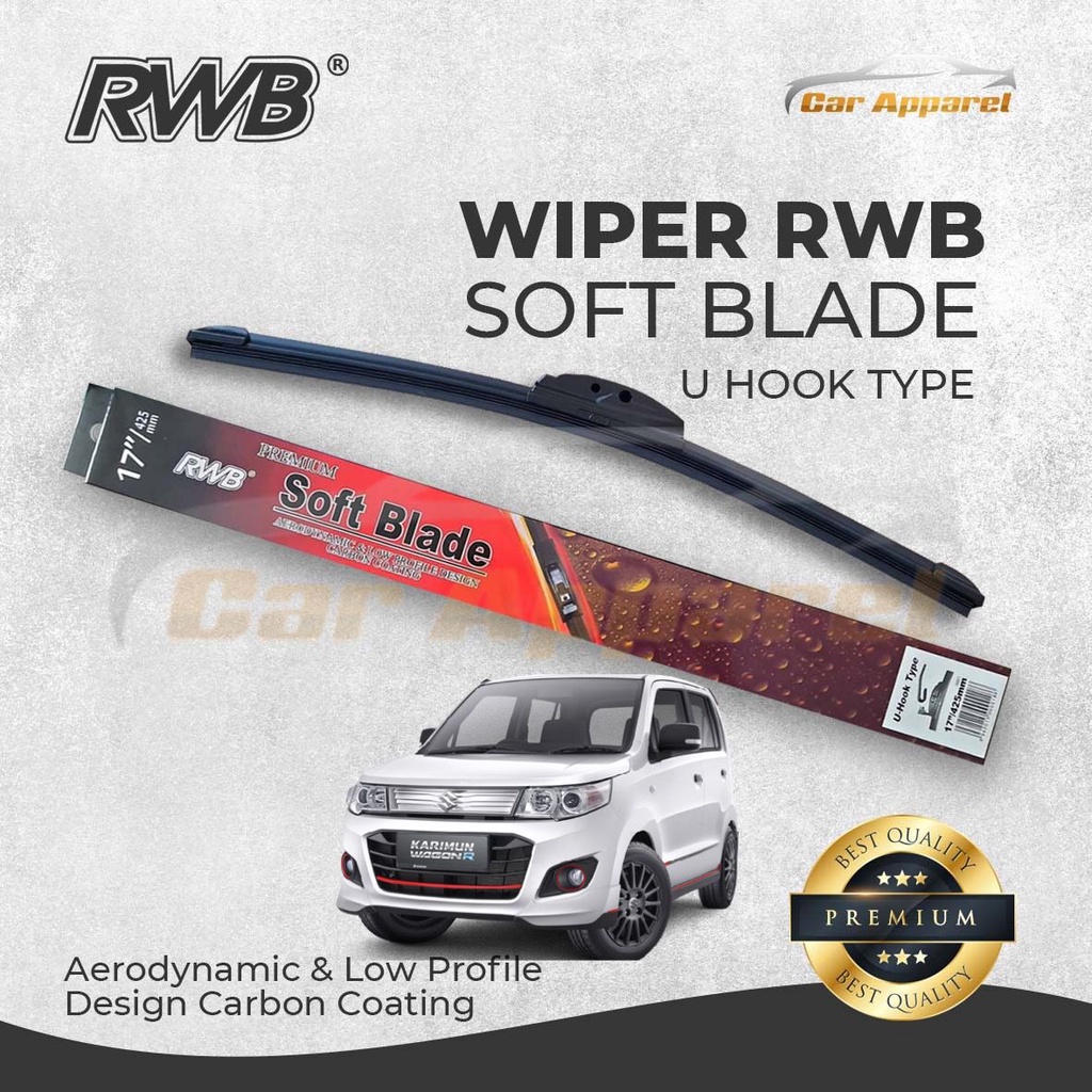 Jual Wiper RWB Soft Karimun wagon r / Windshield Karimun wagon r Soft ...