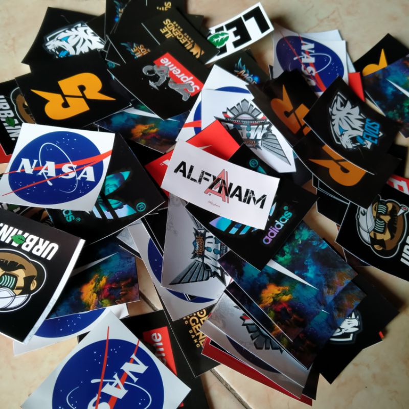 Jual STIKER RANDOM BAHAN VINYL | Harga Per Stiker | Shopee Indonesia