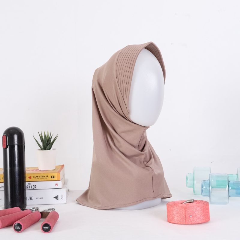 Jual JILBAB SPORT JILBAB VOLLEY/ OLAHRAGA JILBAB KEKINIAN OOTD Shopee