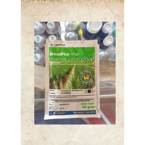 Jual Obat Rumput BroadPlus 77WP Herbisida Sistemik Murah!! | Shopee ...