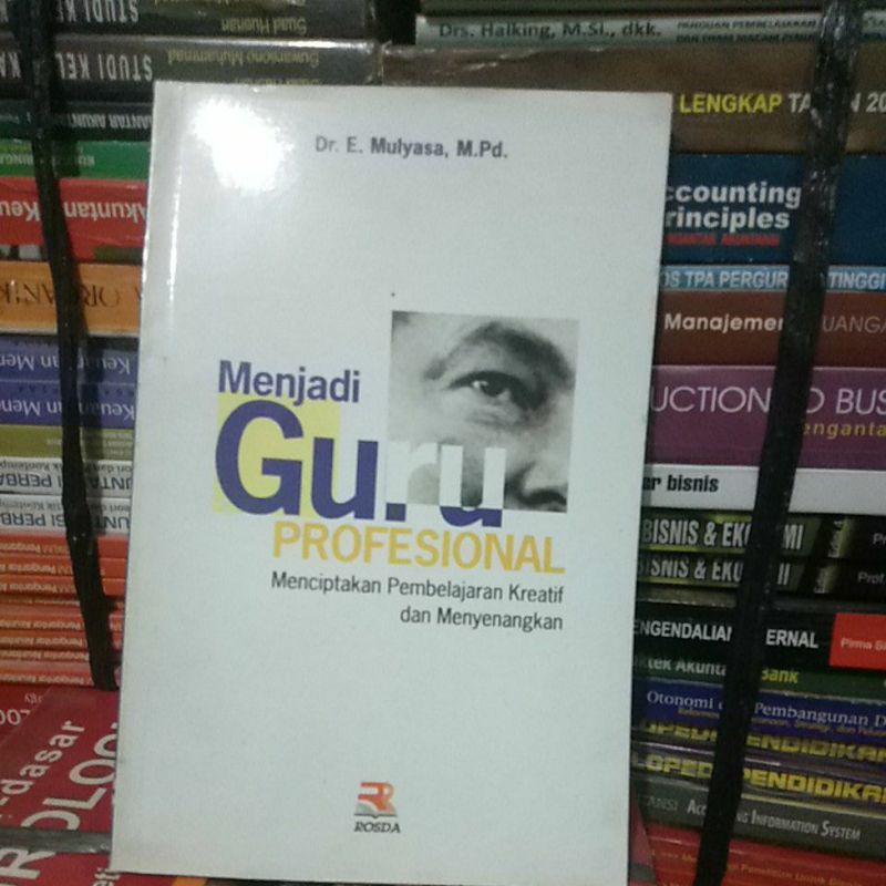 Jual Buku Menjadi Guru Profesional Penerbit Rosda Pengarang Dokter E