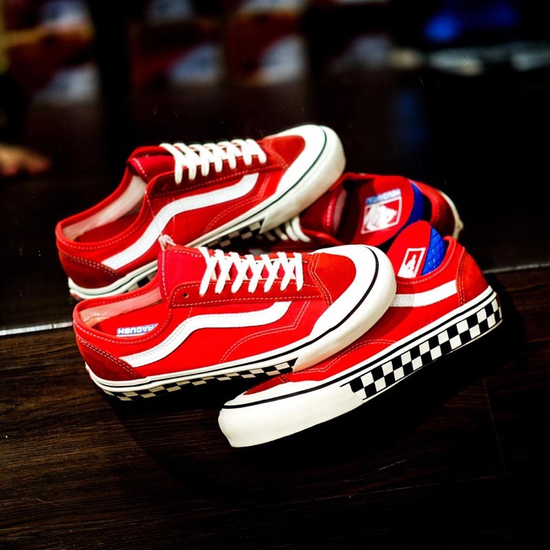 Vans Old Skool Style 36 Decon Sf checkerboard Red