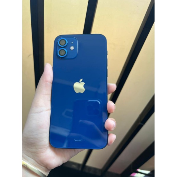 Jual IPhone 12 64GB Blue Garansi IBox (Garansi masih aktif) | Shopee