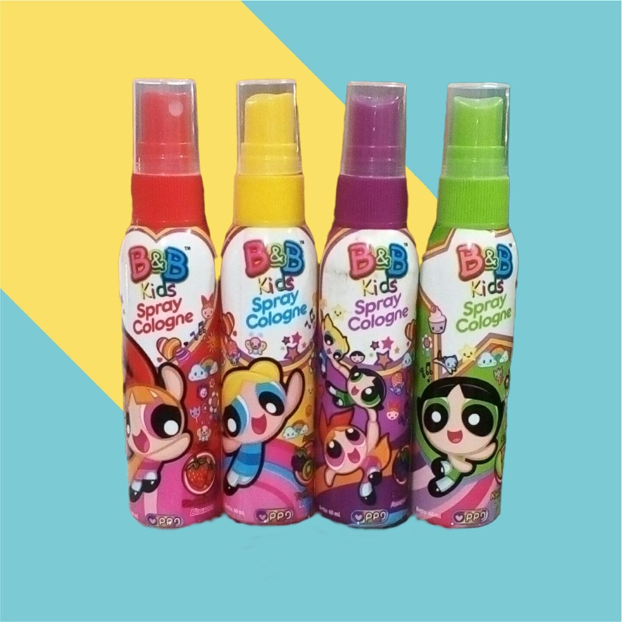 Jual B&B Kids Spray Cologne Tutti Fruity 60 Ml | Shopee Indonesia