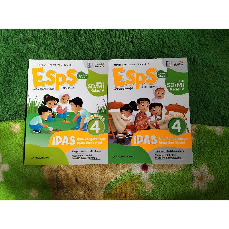 Jual ORIGINAL BUKU ESPS IPAS ILMU PENGETAHUAN ALAM DAN SOSIAL KELAS 4 ...