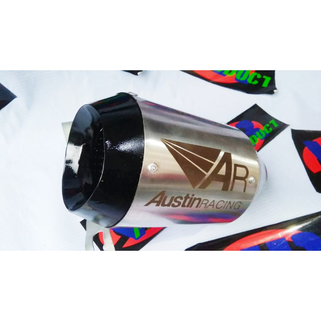 Jual Silencer Knalpot Austin Racing GP1RR Titan Laser + Slip On Ninja ...