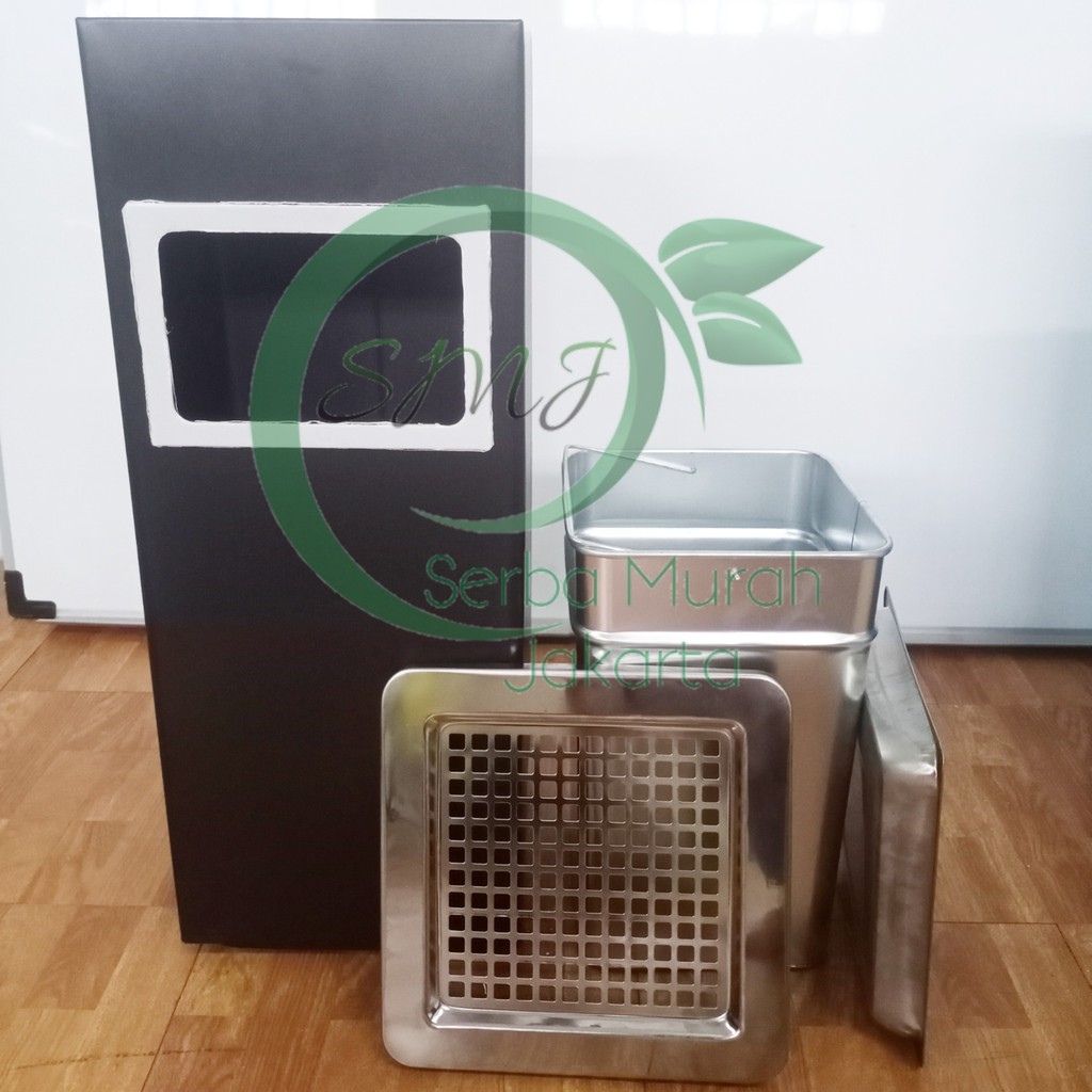 Jual SMJ - Tempat Tong Sampah Asbak Rokok Rubbish Bin Hotel Mall ...