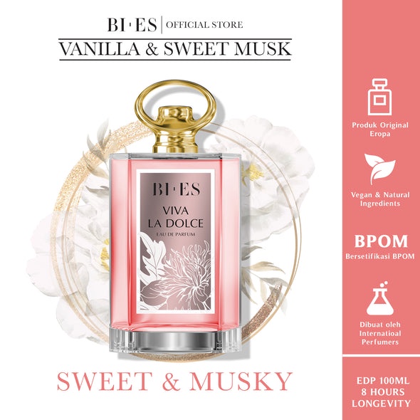Jual BIES Viva La Dolce Parfum Wanita - 100 ML EDP | Shopee Indonesia