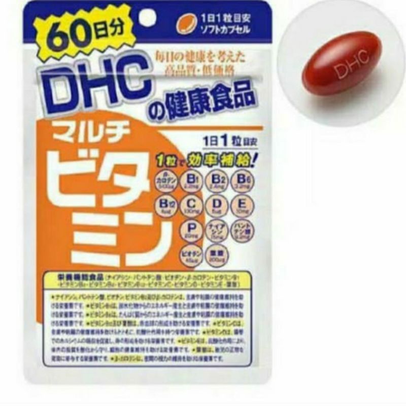 Jual DHC MULTIVITAMIN 60 DAYS / VITAMIN JEPANG / SUPLEMEN MAKANAN