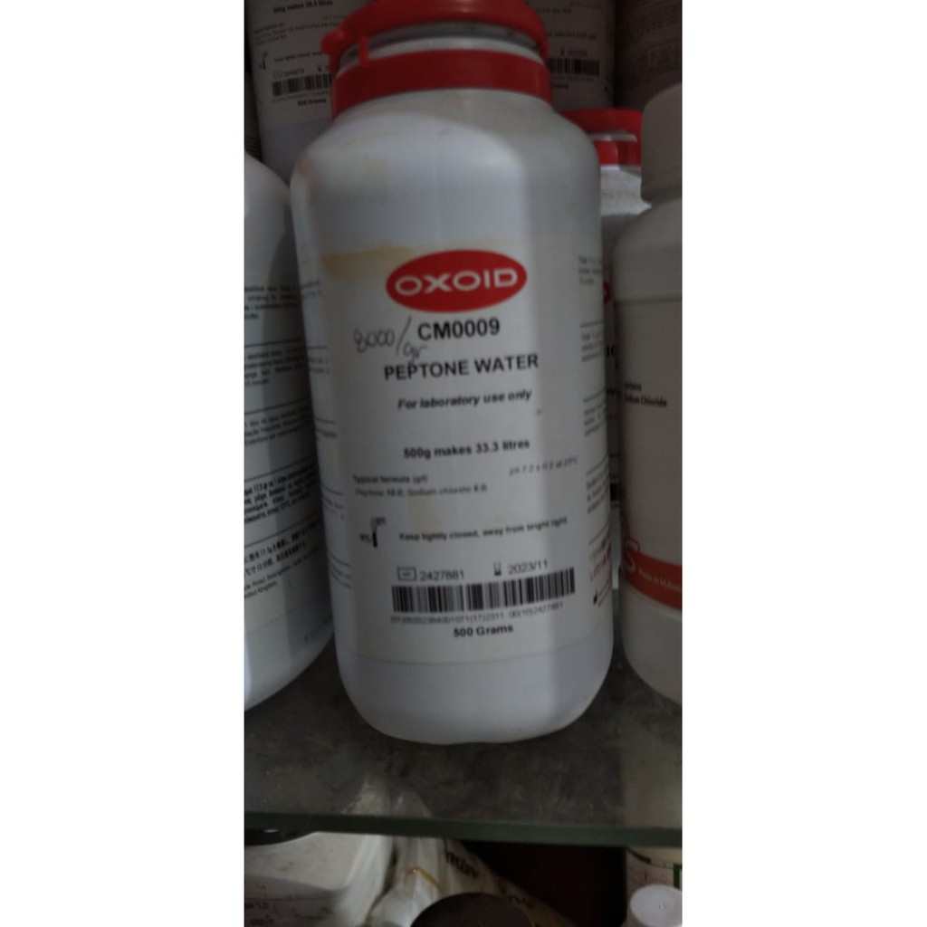 Jual Bahan Microbiology PEPTONE WATER OXOID Shopee Indonesia