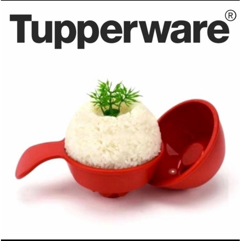 Jual tupperware fun server rice - cetakan nasi | Shopee Indonesia
