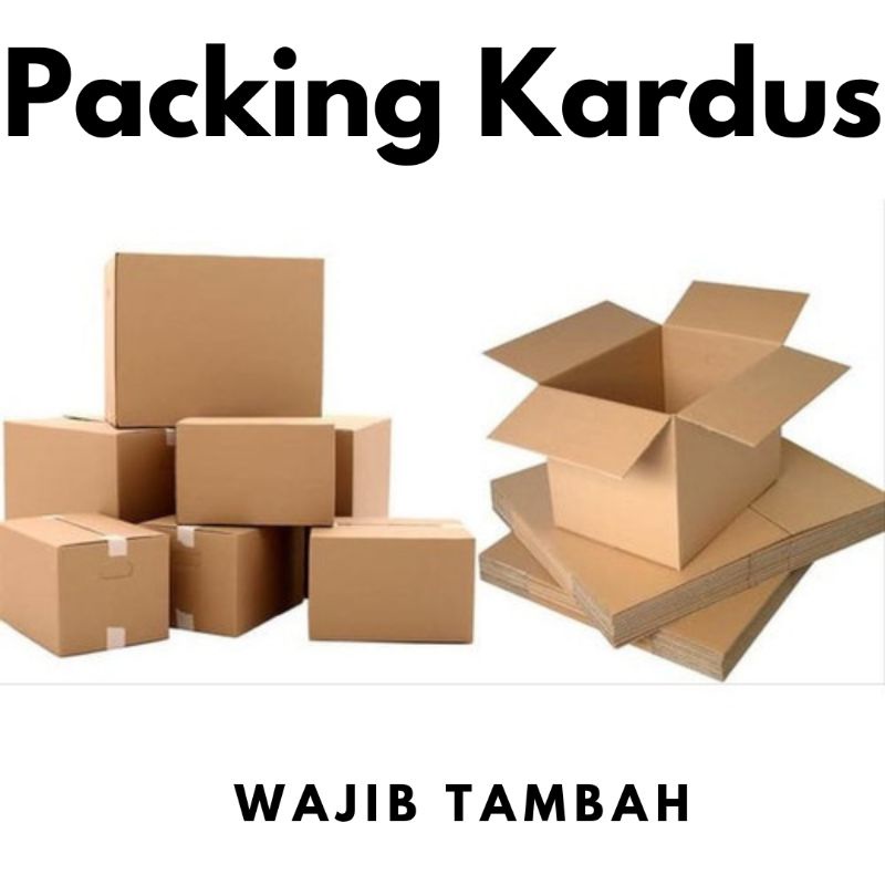 Jual Wajib Tambah Packing Kardus Dos Dus Shopee Indonesia 8037