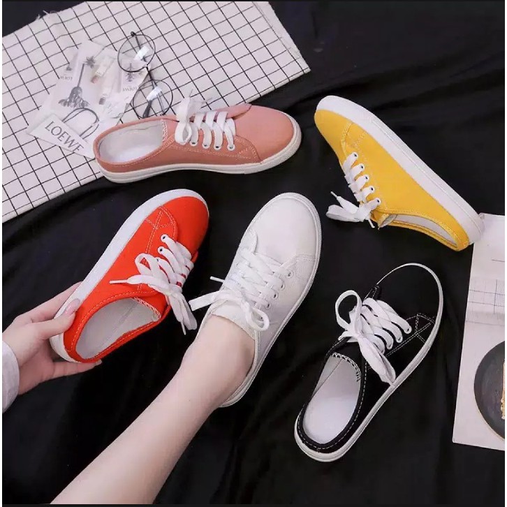 RTA sepatu sneakers wanita converse polos