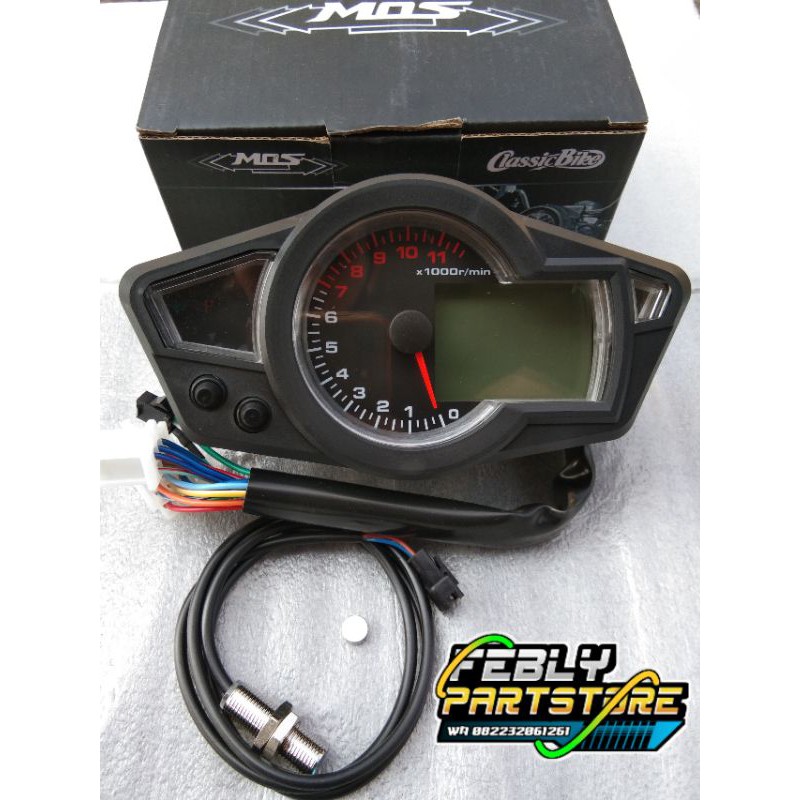 Jual SPEEDOMETER KOSO RX1N SET SENSOR MERK MOS SPIDO KOSO RX1N IMPORT
