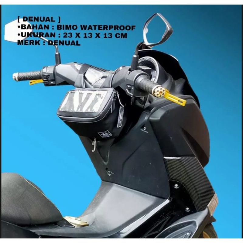 Jual COD Tas Setang Motor Bebek Matic Anti Air | Tas Bagasi Motor dan ...