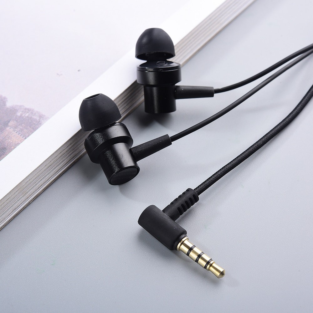 Jual Headset Xiaomi Mi Earphones Basic With Mic Ultra Deep Bass Black Shopee Indonesia