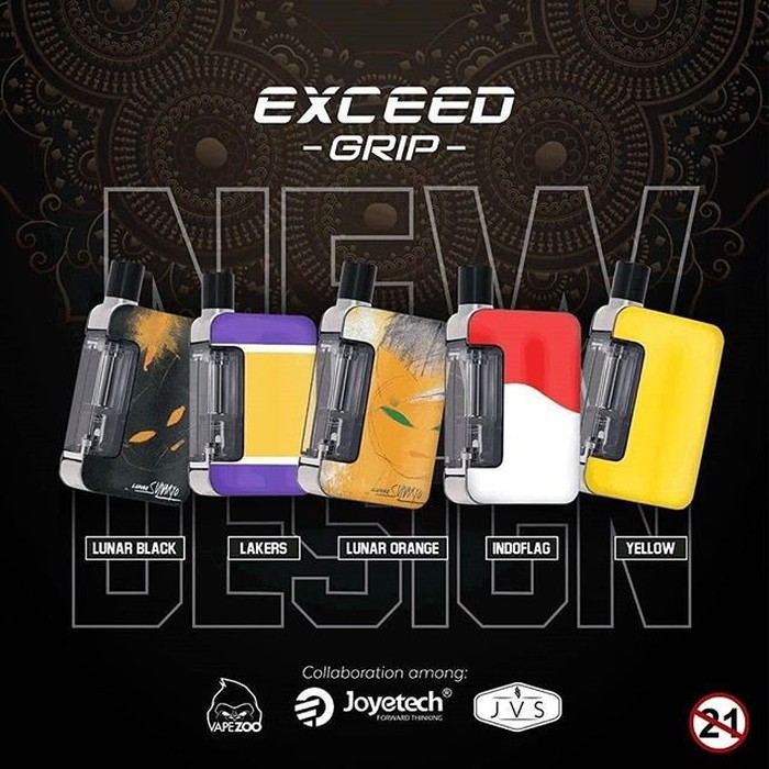Jual EXCEED GRIP KIT 1000MAH AUTHENTIC BY JOYETECH X EXCEED PODS ...
