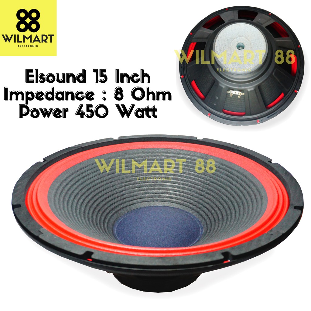 15 inch store full range speaker