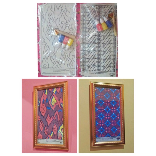 Jual PAKET ALAT MEMBATIK CANTING LENGKAP (1set Kain, Canting, Cat Batik ...