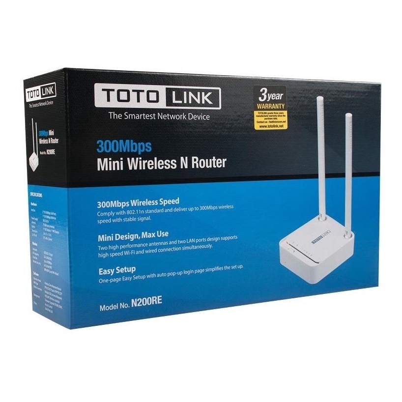 Jual Totolink N200RE V4.1 Wifi jangkauan jauh terbaik Shopee Indonesia
