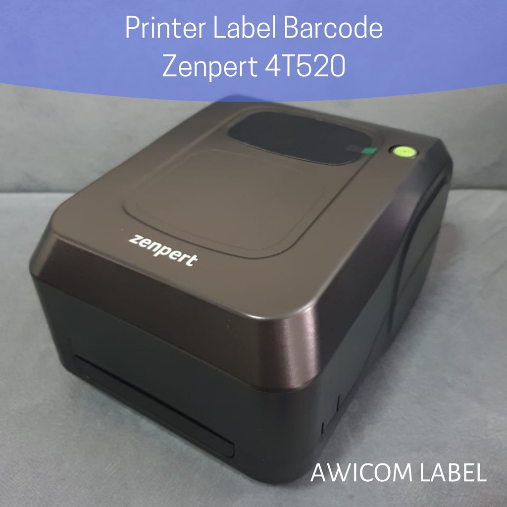 Jual NEW!! Printer Label Barcode Thermal Transfer Zenpert 4T520 speed 6ips 203dpi Shopee Indonesia