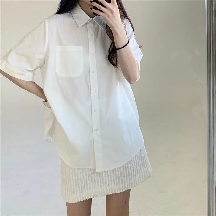Jual [ COD ]Jas Jepang/rok selempang wanita/gaun wanita/kemeja rok ...