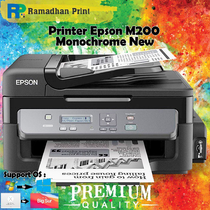 Jual Epson M200 Mono All In One Ink Tank Printer Shopee Indonesia 1389